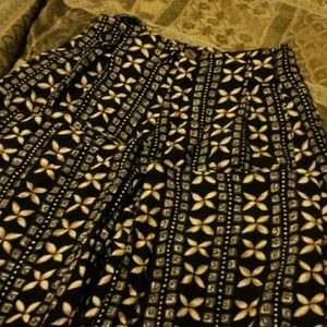 Vintage print Pants and shirt